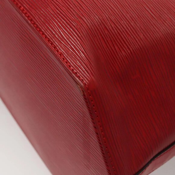 LOUIS VUITTON Epi Sac Depaule PM Shoulder Bag Red - Picture 8 of 16